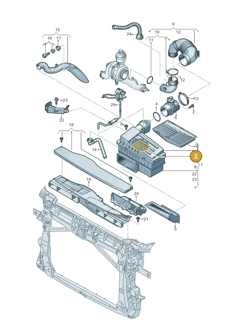 5Q0129620C — Skoda Kodiaq (2018-2022) diagram 810129000, position 2