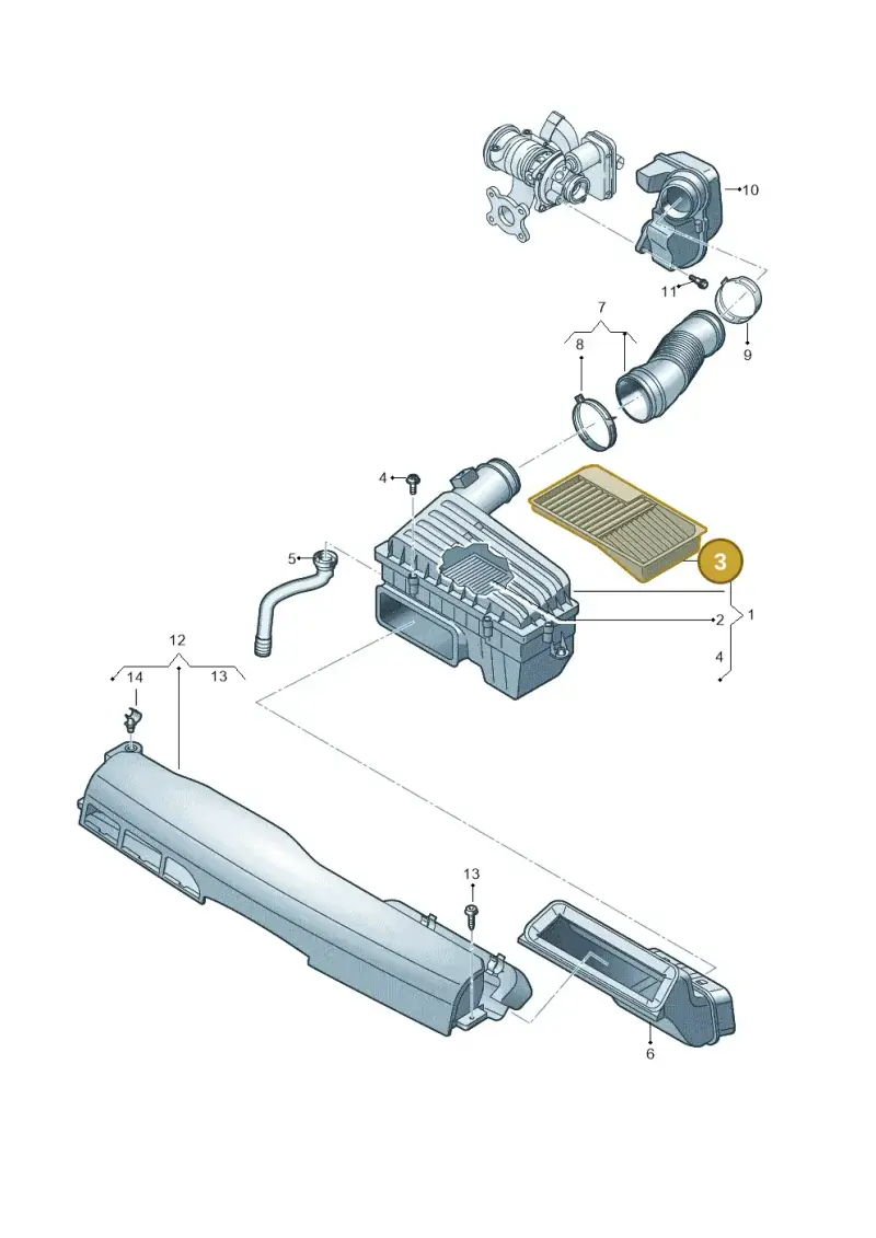 5Q0129668F — Skoda Fabia (2021-) diagram 587129050, position 3