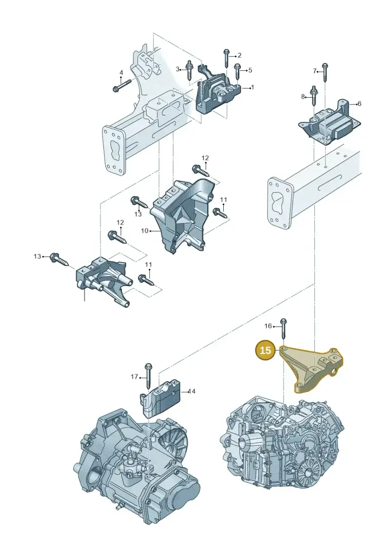 5Q0199117A — Skoda Kamiq (2019-) diagram 837199500, position 15