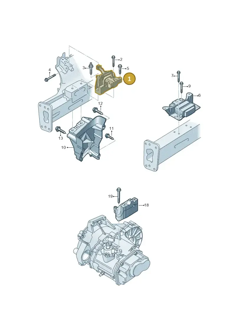5Q0199262BD — Skoda Octavia (2017-2020) diagram 805199027, position 1