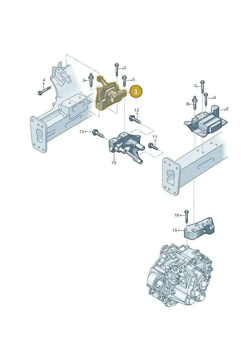 5Q0199262BK — Skoda Octavia (2017-2020) diagram 746199300, position 1