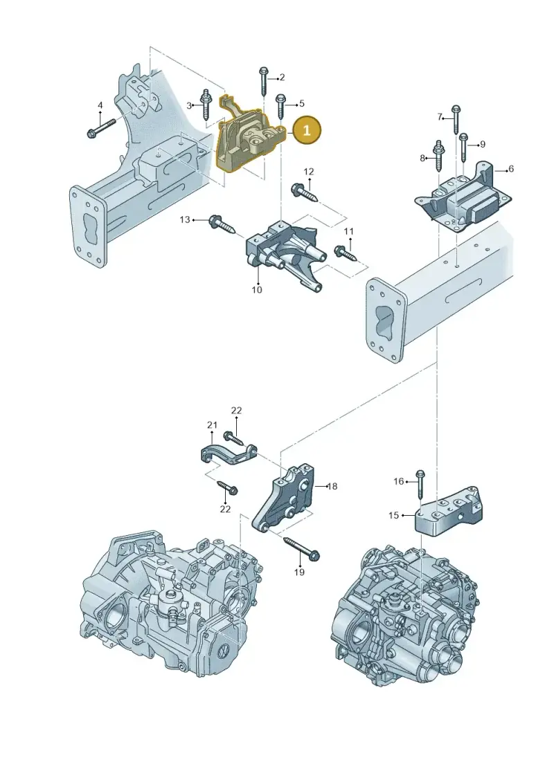 5Q0199262BK — Skoda Octavia (2017-2020) diagram 746199650, position 1