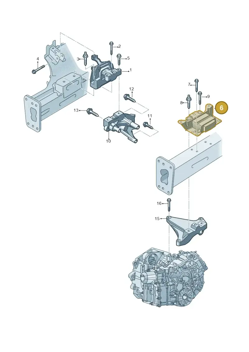 5Q0199555BH — Skoda Karoq (2017-2022) diagram 746199750, position 6