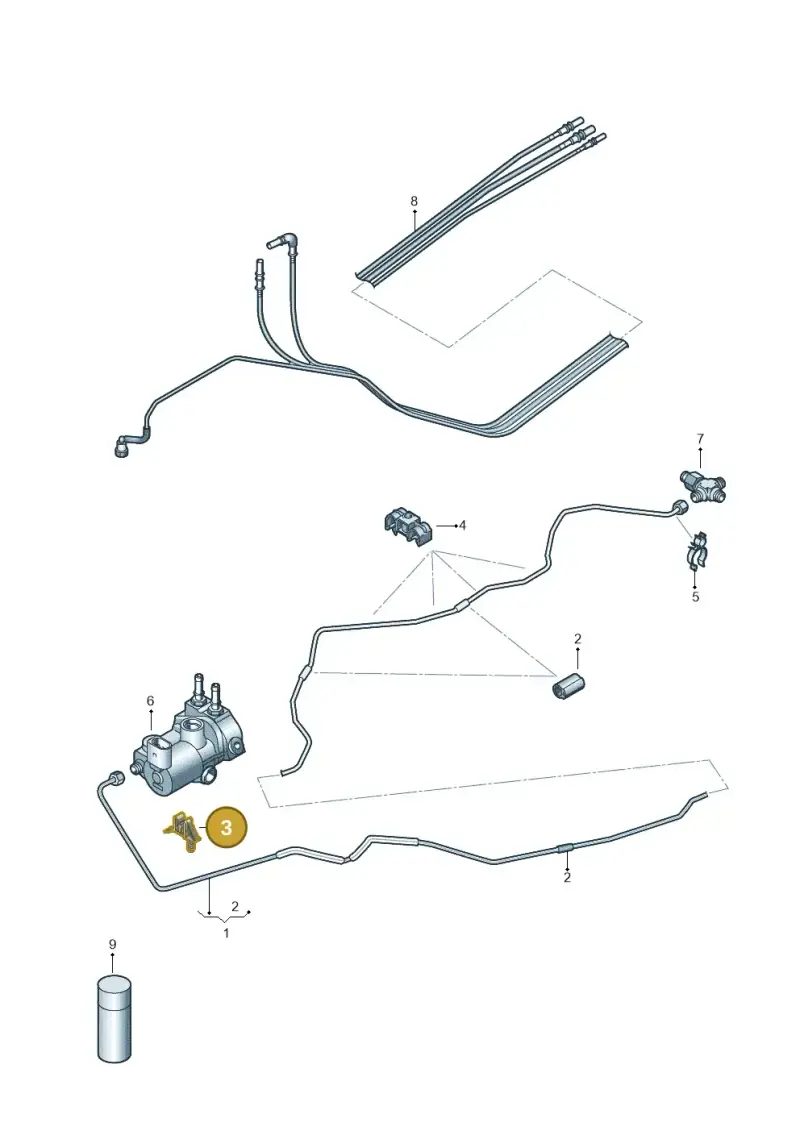 5Q0201278E — Skoda Octavia (2017-2020) diagram 827201002, position 3