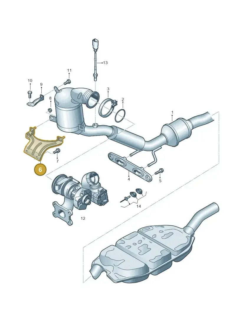 5Q0253249A — Skoda Kodiaq (2018-2022) diagram 810253220, position 6