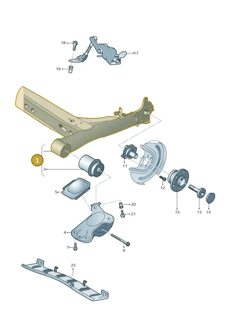 5Q0501049BL — Skoda Octavia (2019-2024) diagram 827500020, position 1