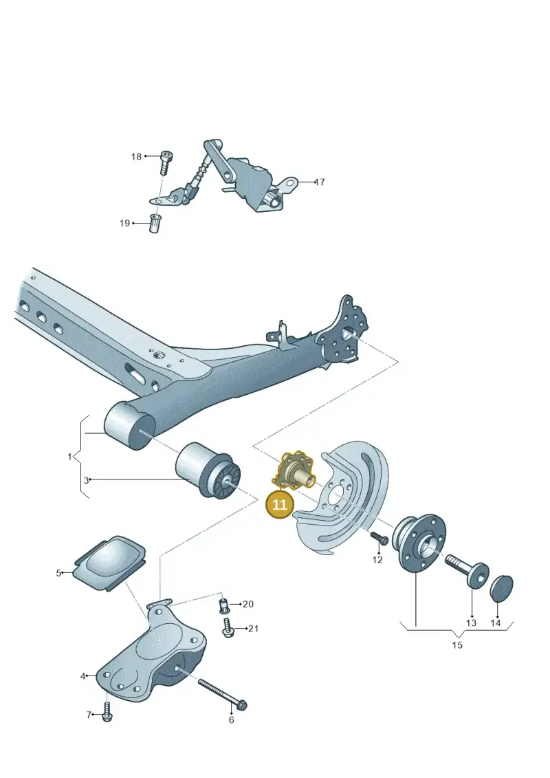 5Q0501117A — Skoda Octavia (2012-2017) diagram 746500200, position 11