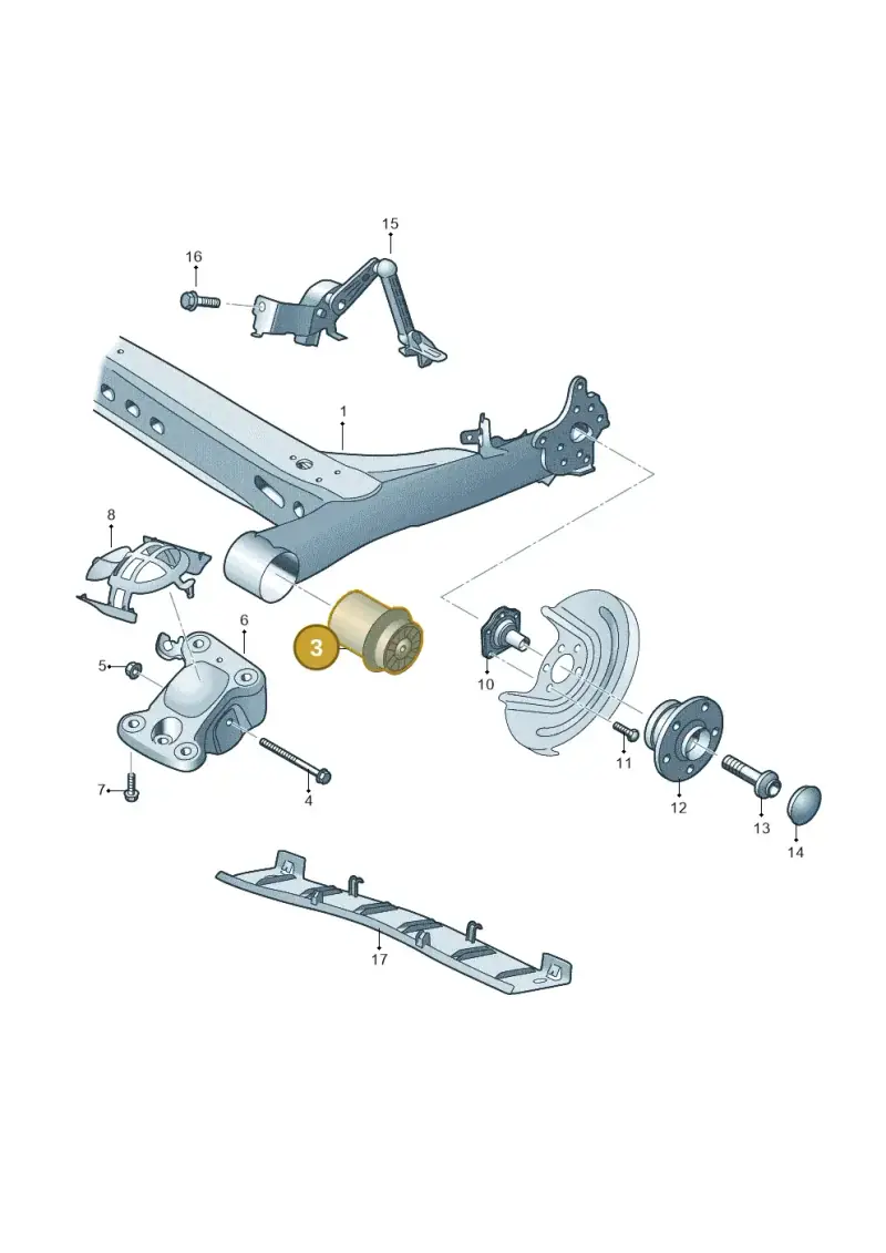 5Q0501541C — Skoda Fabia (2021-) diagram 837505020, position 3