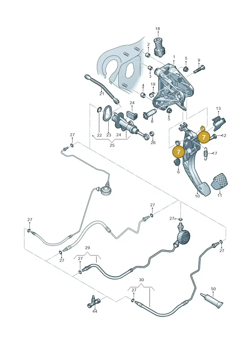 5Q0721359A — Skoda Kodiaq (2018-2022) diagram 434721025, position 7