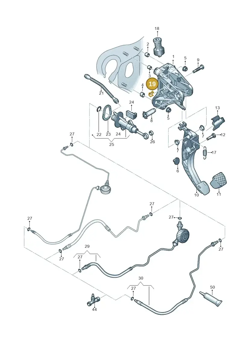 5Q0721469 — Skoda Kodiaq (2018-2022) diagram 434721025, position 19