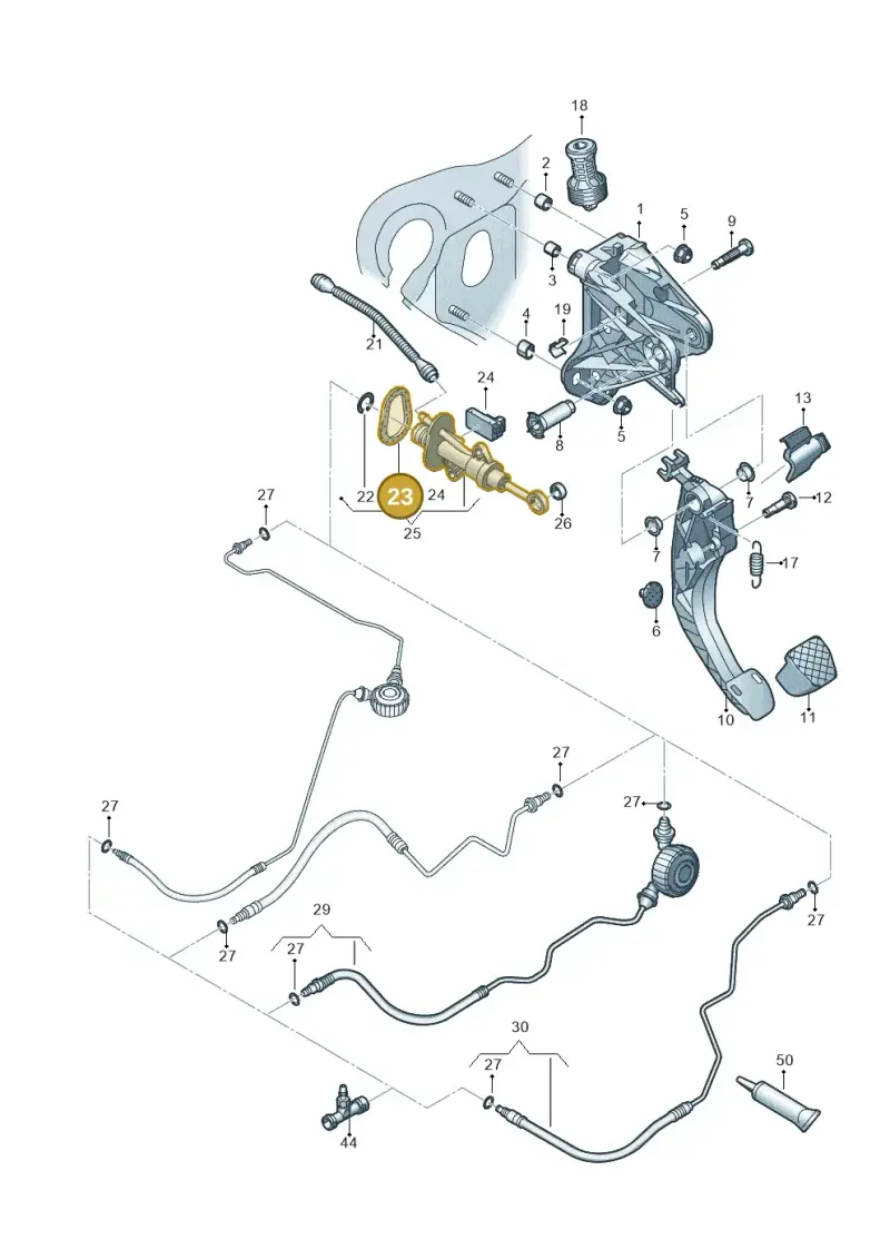 5Q0721741 — Skoda Kodiaq (2018-2022) diagram 434721025, position 23