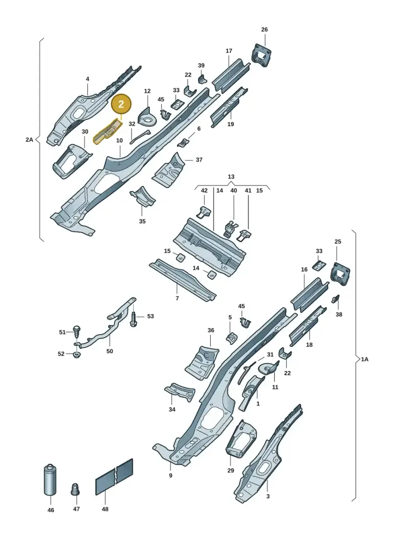 5Q0801772 — Skoda Octavia (2019-2024) diagram 585803015, position 2