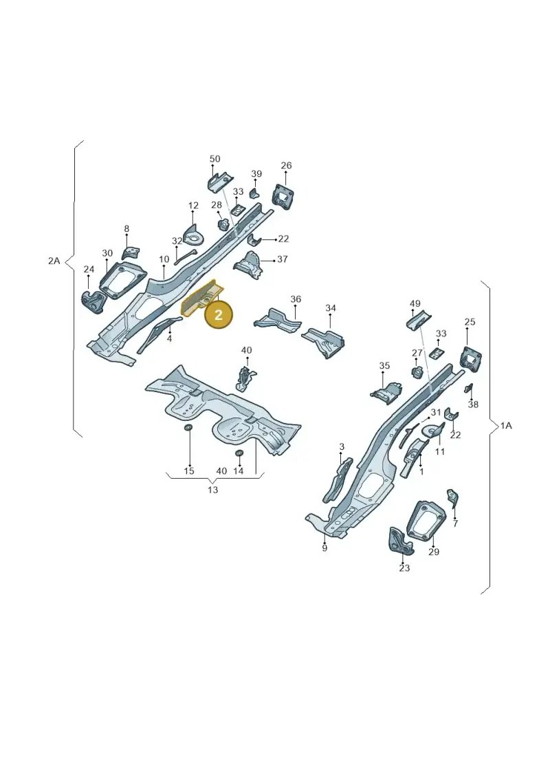 5Q0801772 — Skoda Octavia (2019-2024) diagram 585803025, position 2