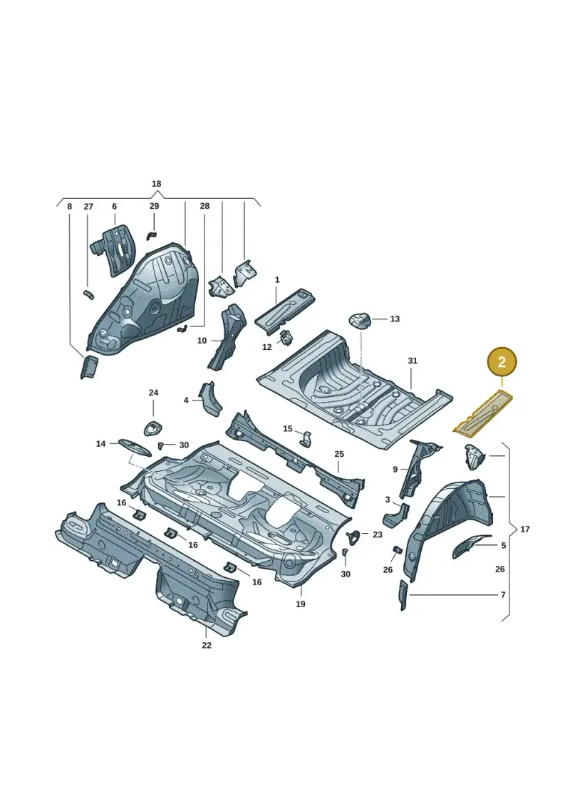 5Q0802091A — Skoda Octavia (2019-2024) diagram 585803065, position 2