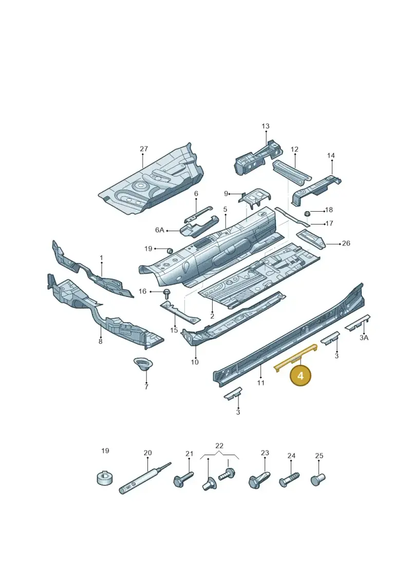 5Q0802308A — Skoda Octavia (2014-2023) diagram 427803050, position 4