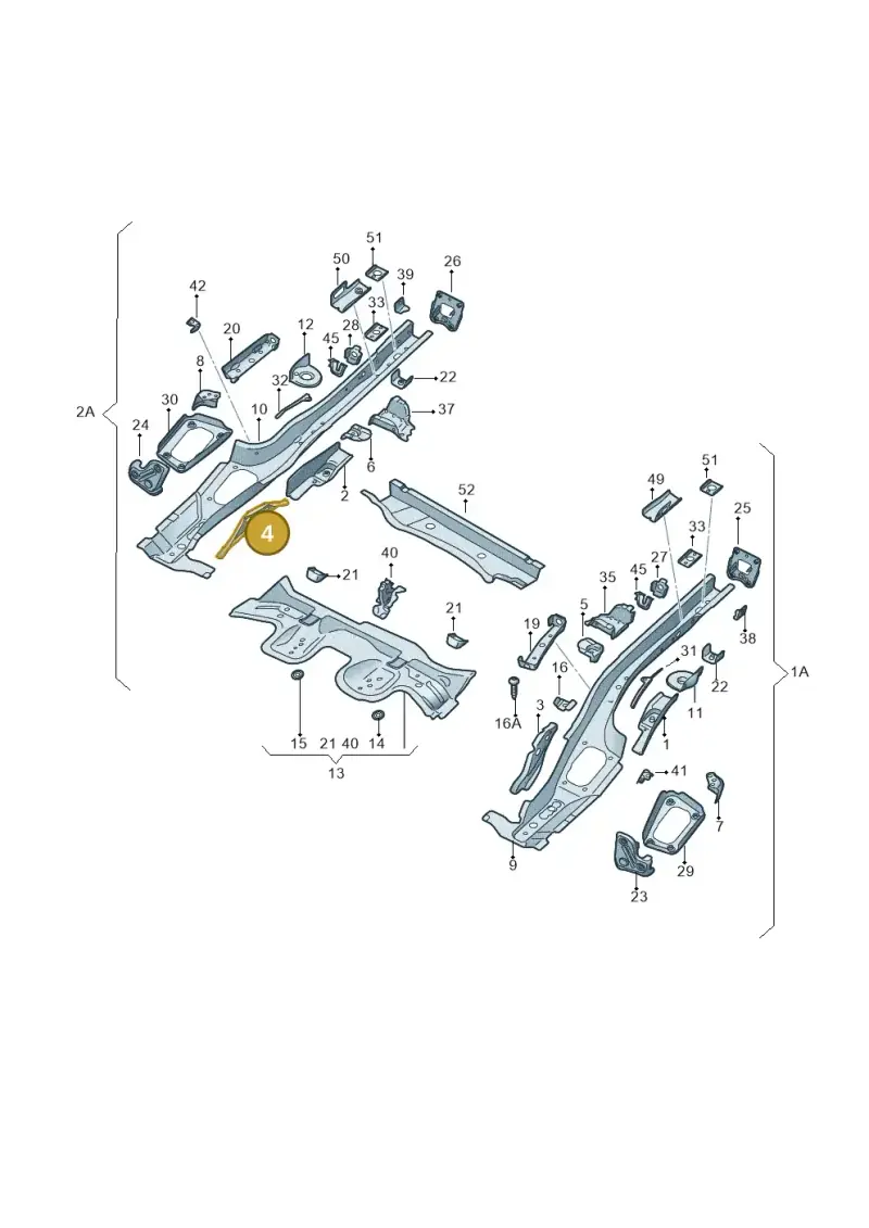 5Q0802558 — Skoda Octavia (2019-2024) diagram 585803010, position 4