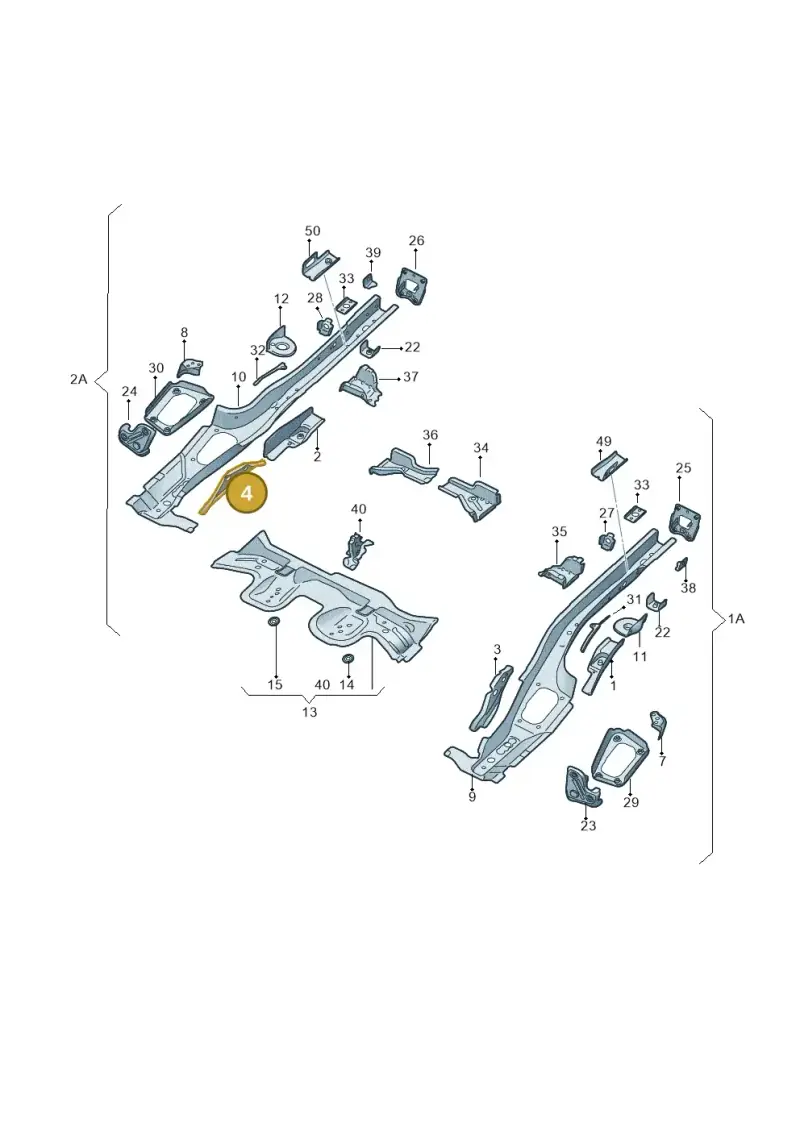 5Q0802558 — Skoda Octavia (2019-2024) diagram 585803025, position 4
