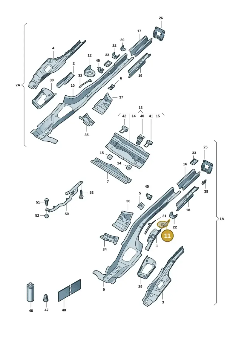 5Q0803457 — Skoda Octavia (2019-2024) diagram 585803015, position 11