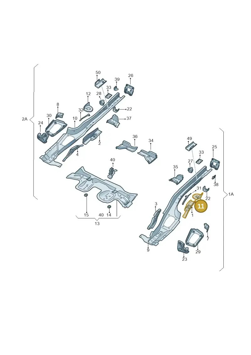 5Q0803457 — Skoda Octavia (2019-2024) diagram 585803025, position 11