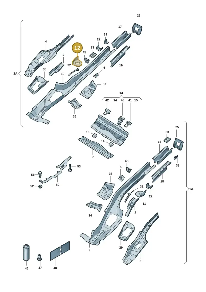 5Q0803458 — Skoda Octavia (2019-2024) diagram 585803015, position 12