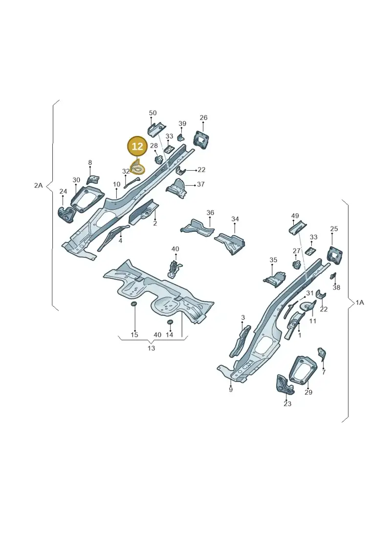 5Q0803458 — Skoda Octavia (2019-2024) diagram 585803025, position 12