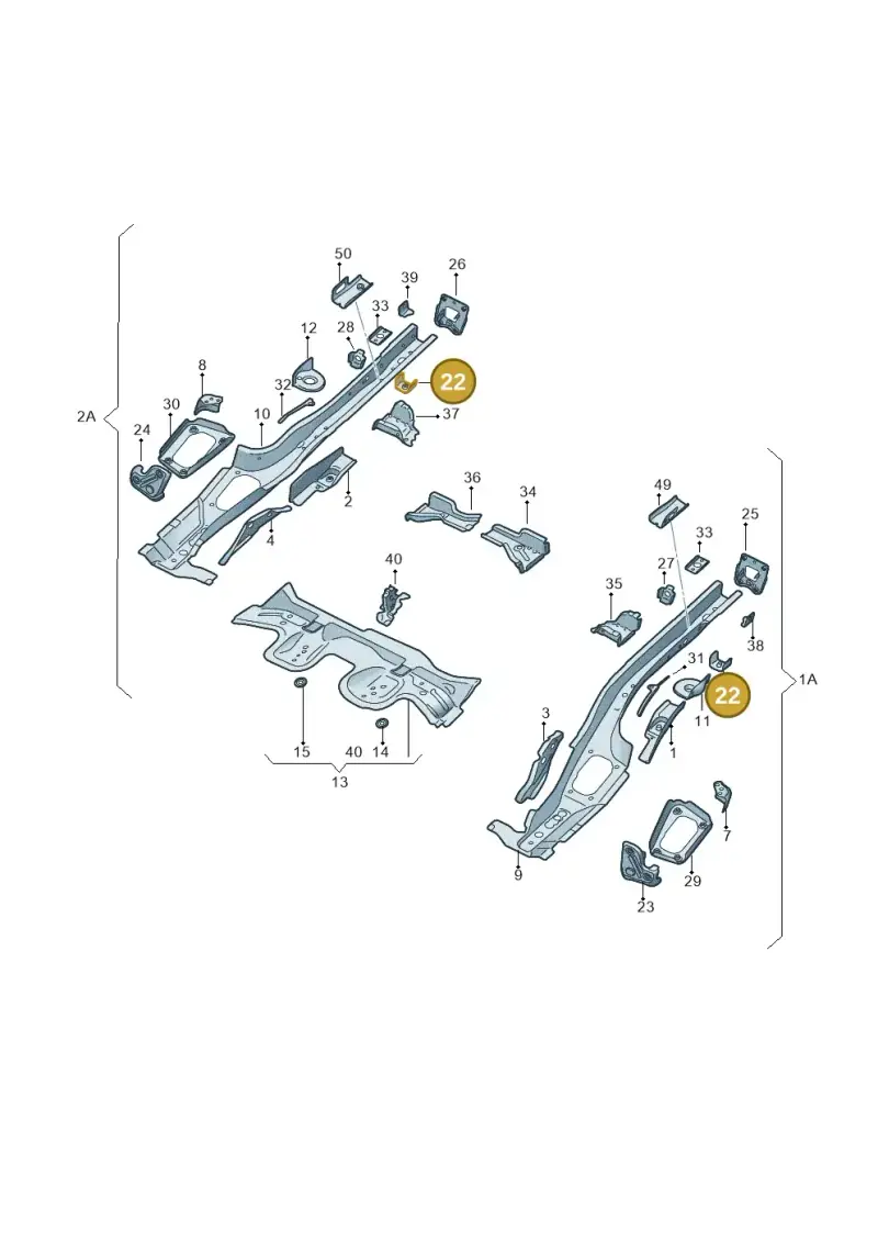 5Q0804025C — Skoda Octavia (2019-2024) diagram 585803025, position 22