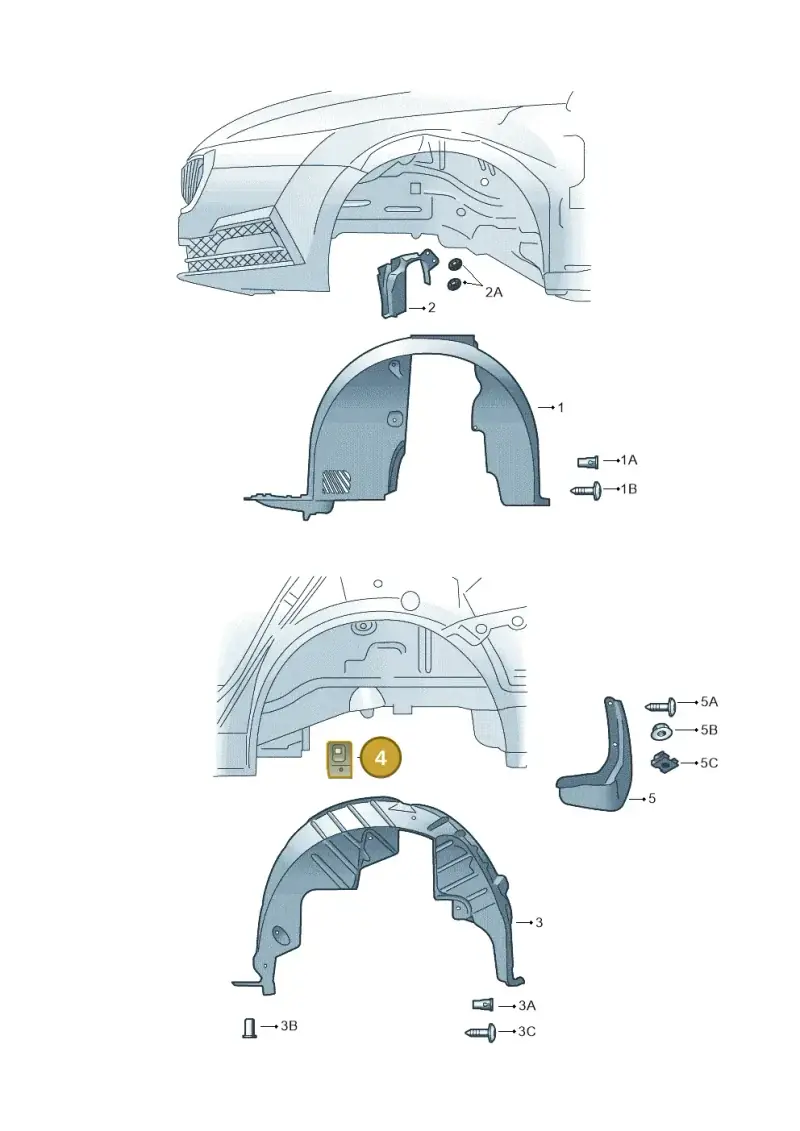 5Q0810988 — Skoda Octavia (2019-2024) diagram 585821060, position 4
