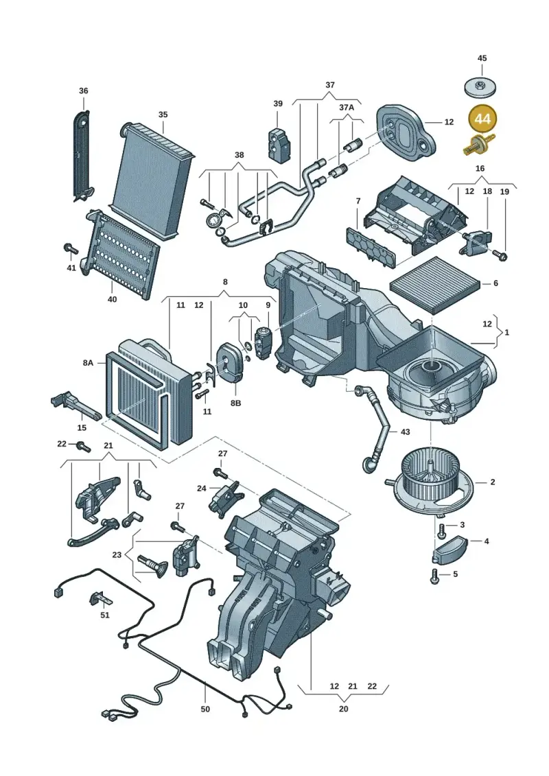 5Q0819133 — Skoda Kodiaq (2024-) diagram 57h820000, position 44