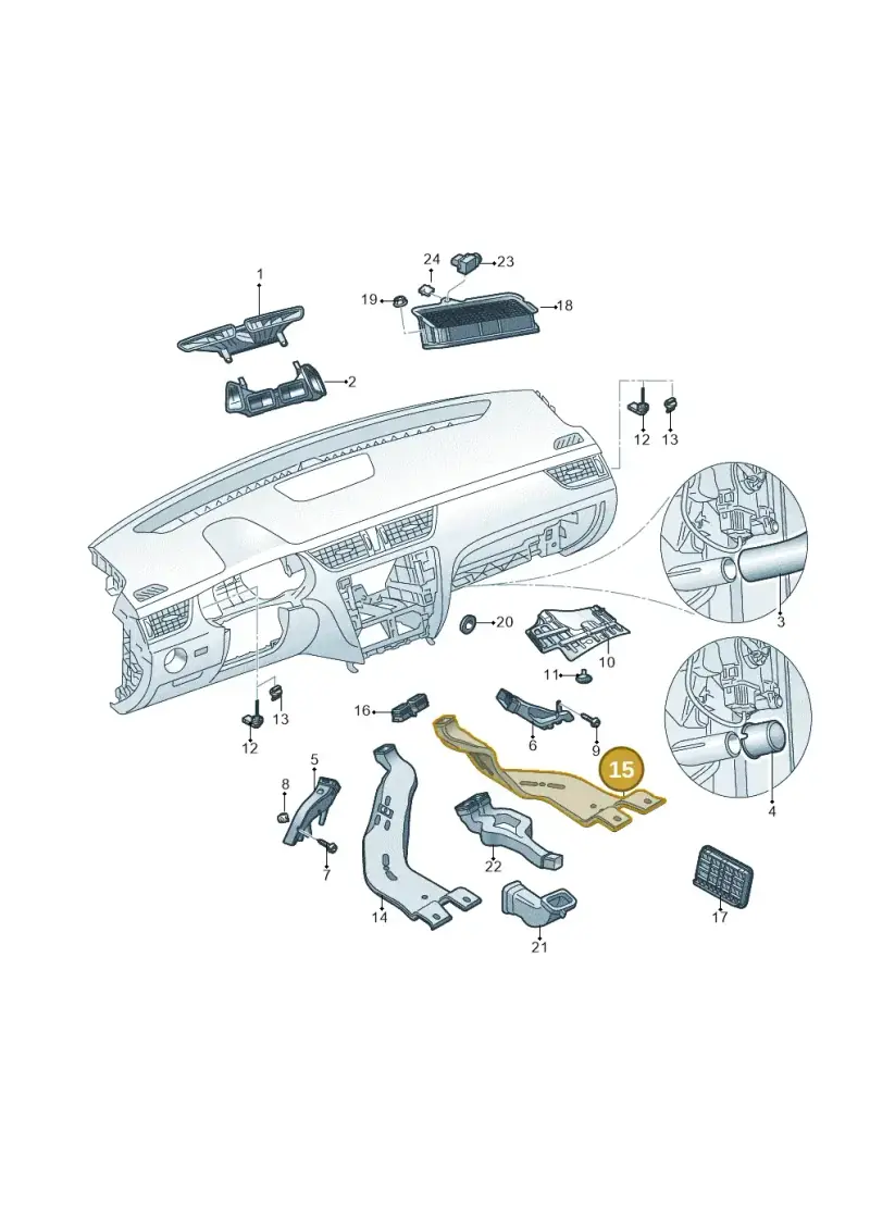 5Q0819806 — Skoda Octavia (2012-2017) diagram 753819300, position 15