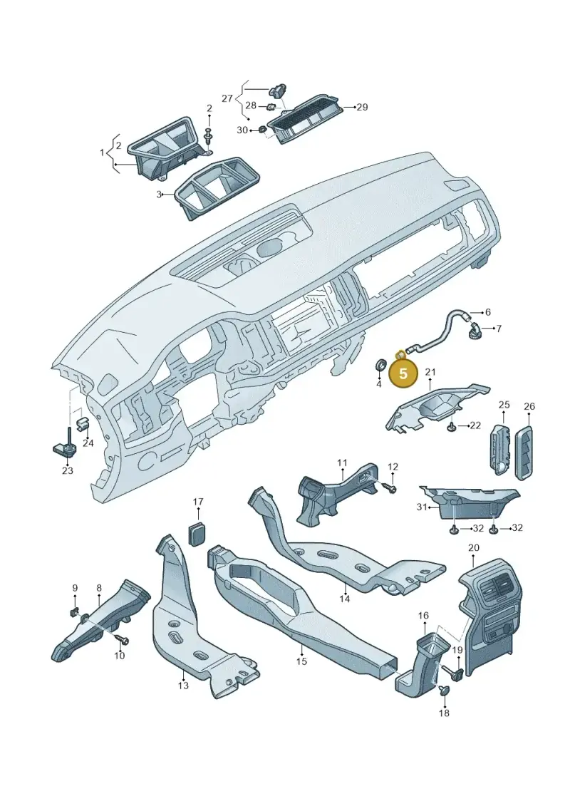 5Q0820573 — Skoda Kodiaq (2024-) diagram 804819300, position 5