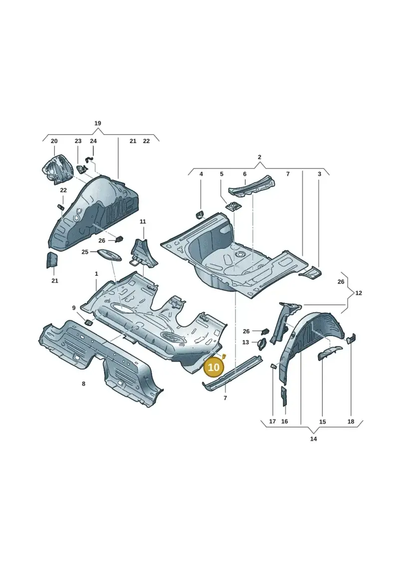 5Q0885473 — Skoda Fabia (2021-) diagram 6vn803030, position 10