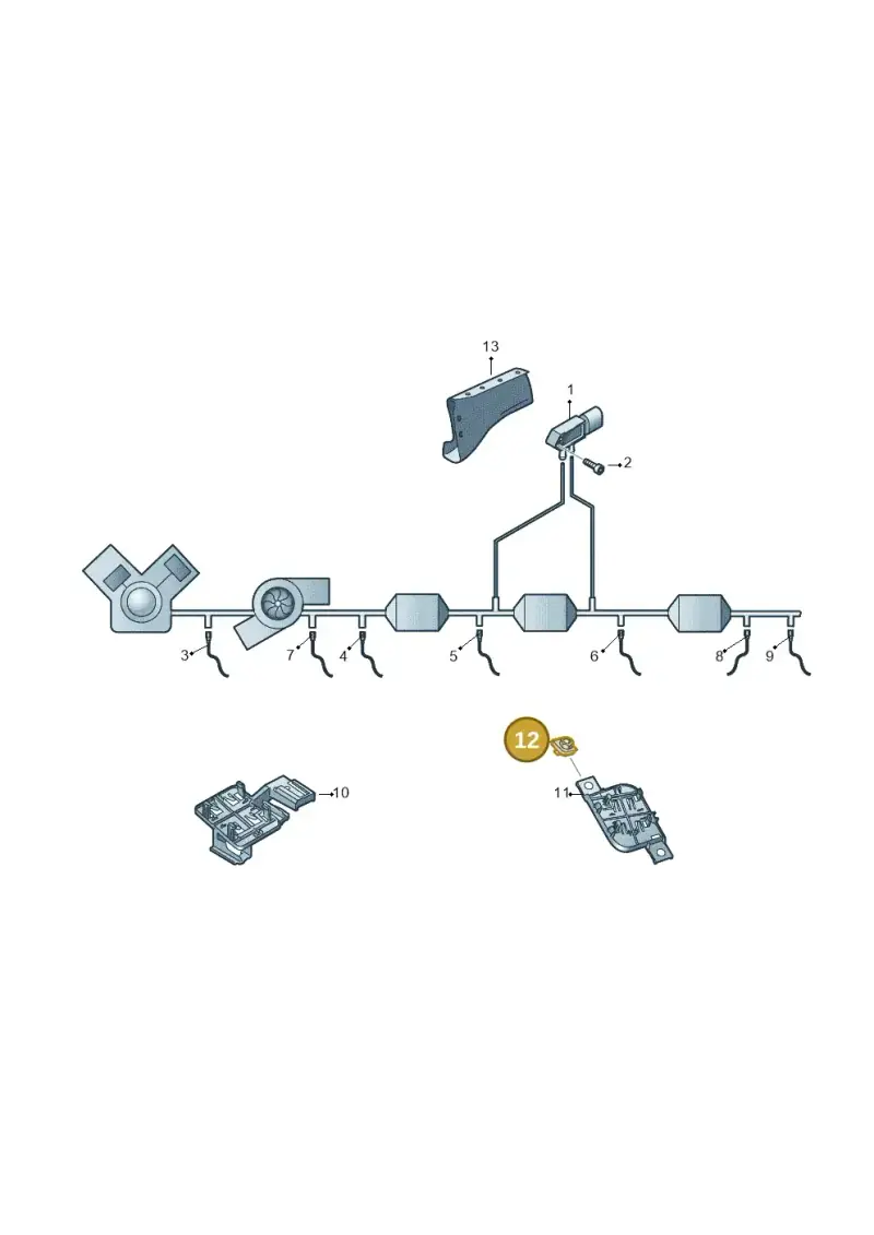 5Q0906407 — Skoda Kamiq (2019-) diagram 837906150, position 12