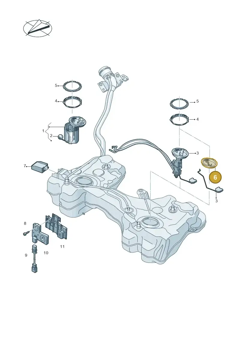 5Q0919679 — Skoda Octavia (2017-2020) diagram 746919350, position 6