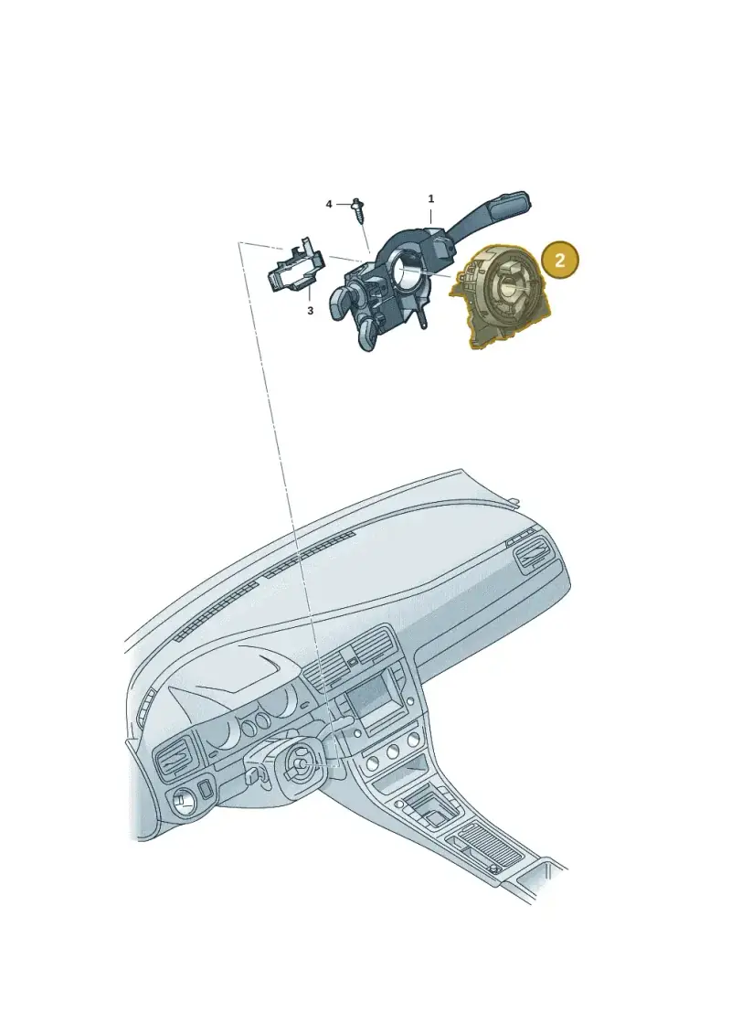 5Q0953569A — Skoda Fabia (2021-) diagram 6vn953050, position 2