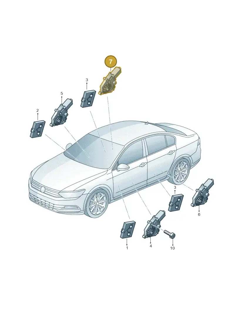 5Q0959408D — Skoda Octavia (2019-2024) diagram 793959100, position 7