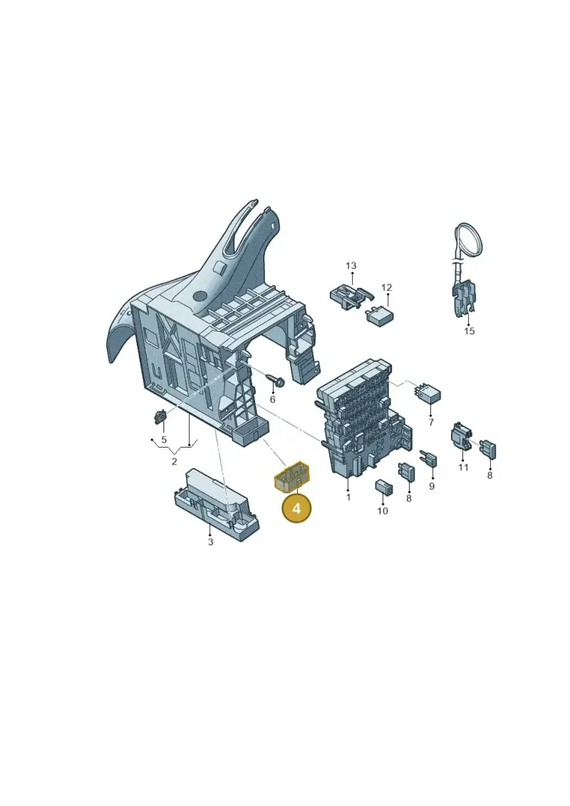5Q0971845 — Skoda Fabia (2021-) diagram 584937000, position 4