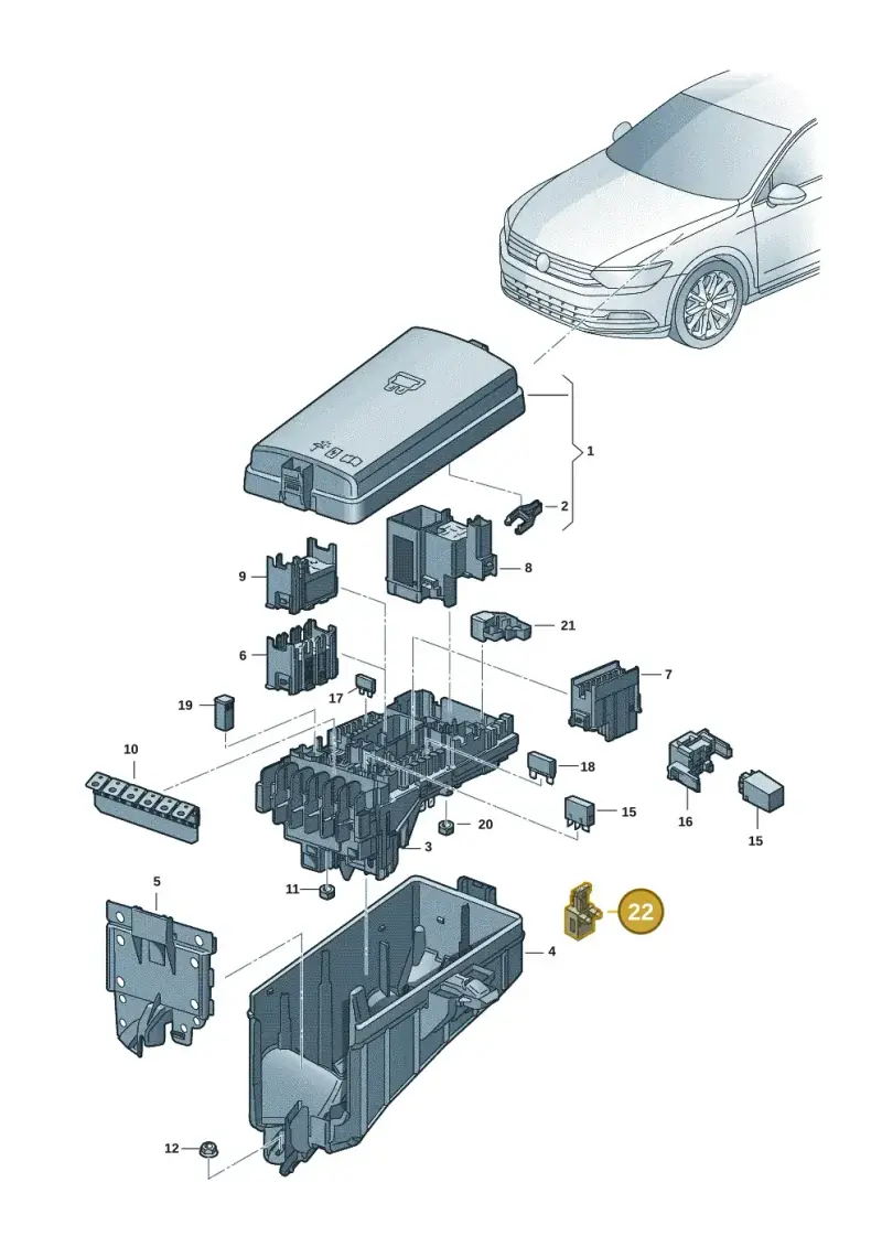 5Q0972752 — Skoda Kodiaq (2024-) diagram 3p0937020, position 22