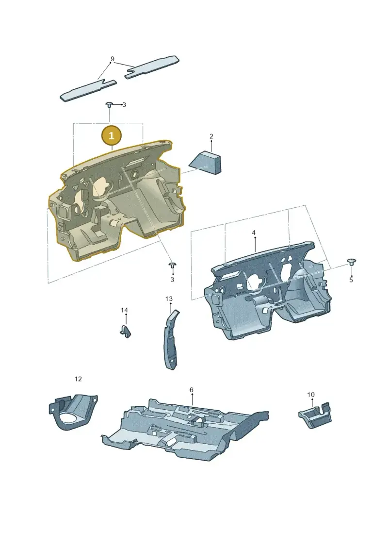 5Q1863354C — Skoda Superb Combi (2015-2024) diagram 851000120, position 1