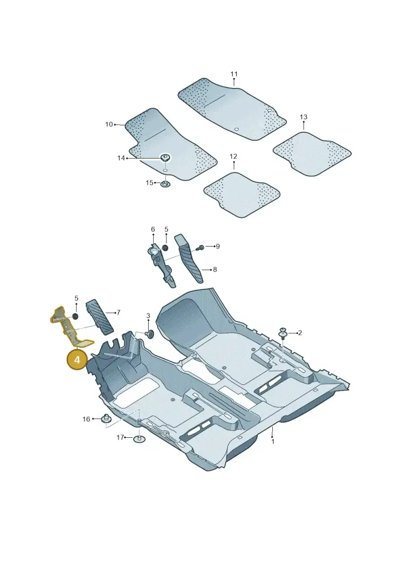 5Q1864775A — Skoda Superb Combi (2023-) diagram 585863000, position 4