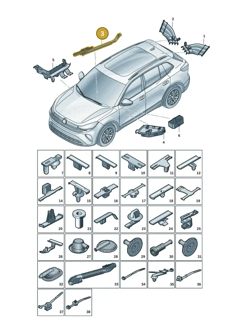 5Q1971615A — Skoda Kodiaq (2024-) diagram 57x972001, position 3
