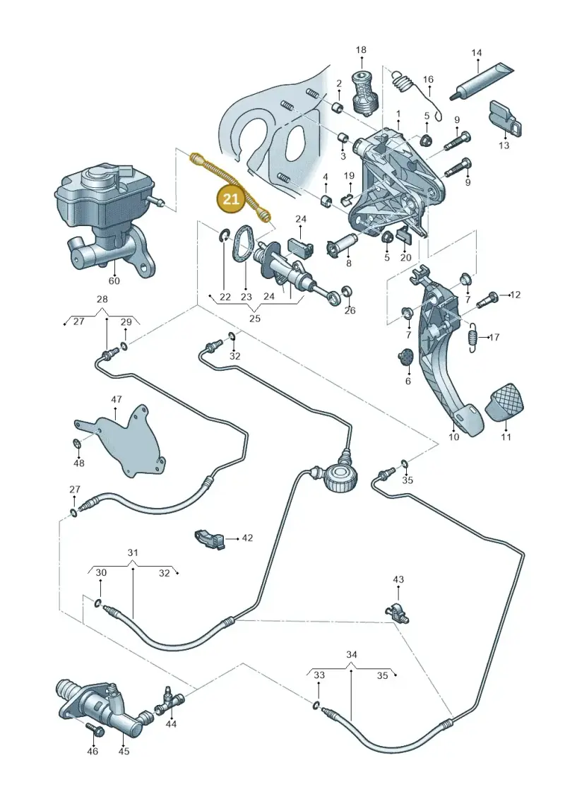 5Q2721453C — Skoda Karoq (2017-2022) diagram 745721300, position 21