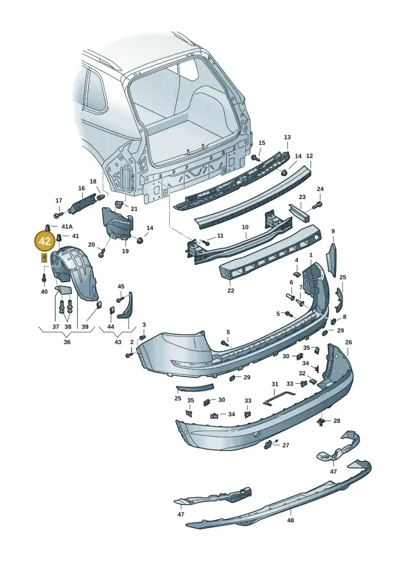5QA810988 — Skoda Kodiaq (2016-2024) diagram 804807065, position 42