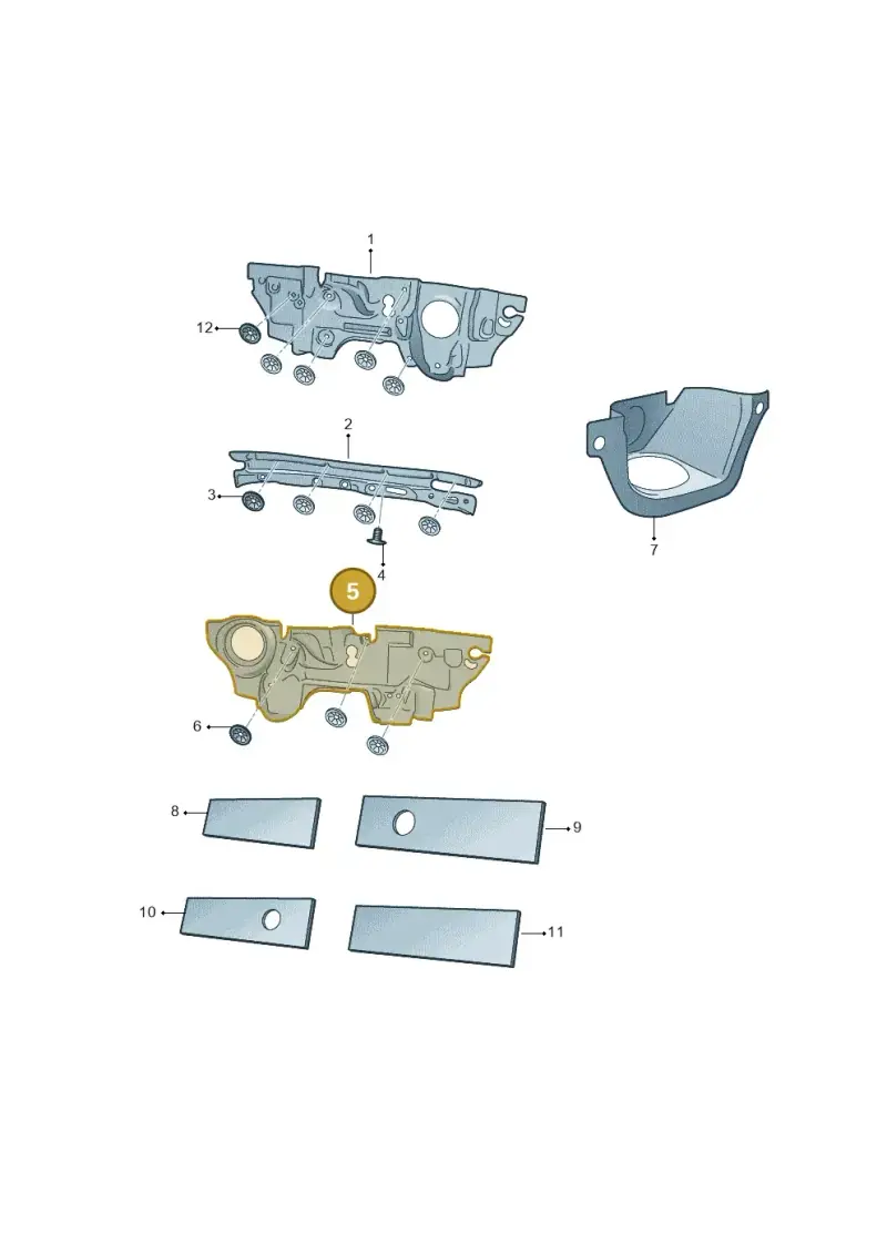 5QC863353C — Skoda Kodiaq (2016-2024) diagram 804000040, position 5