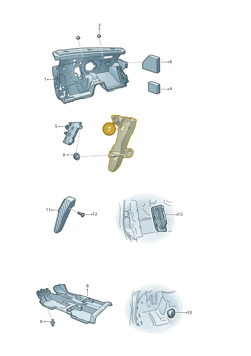 5QC864767 — Skoda Karoq (2017-2022) diagram 834000130, position 7