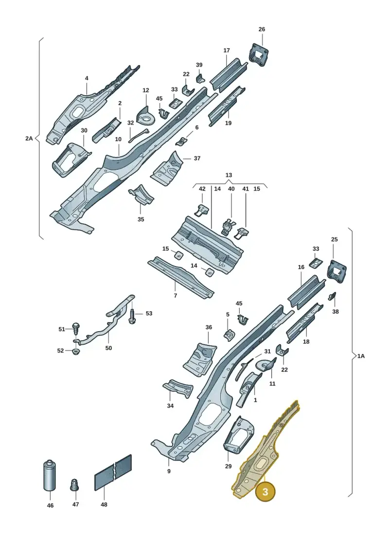 5QE803489 — Skoda Octavia (2019-2024) diagram 585803015, position 3