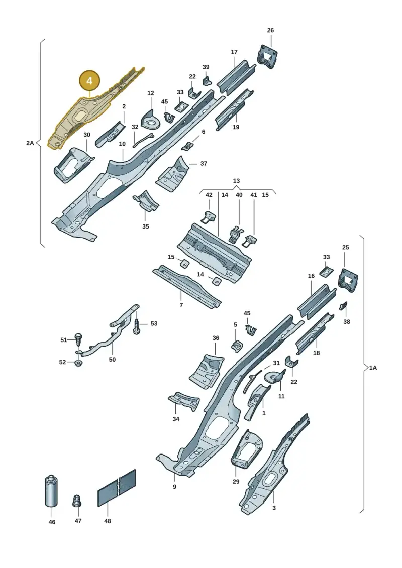5QE803490 — Skoda Octavia (2019-2024) diagram 585803015, position 4