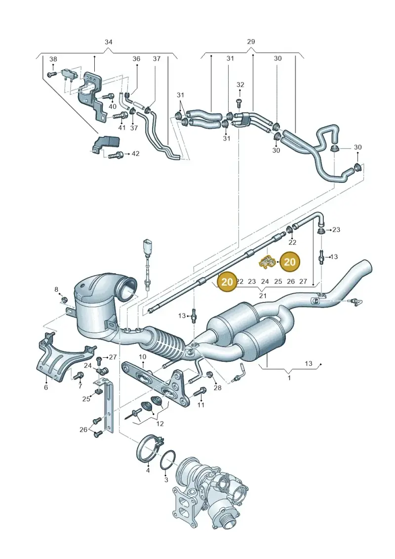 5QF131213 — Skoda Kodiaq (2016-2024) diagram 804253027, position 20
