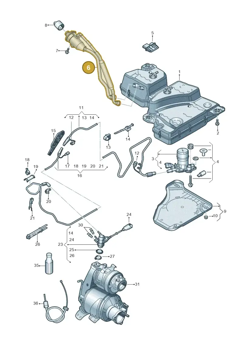 5QF131965D — Skoda Kodiaq (2018-2022) diagram 884253560, position 6