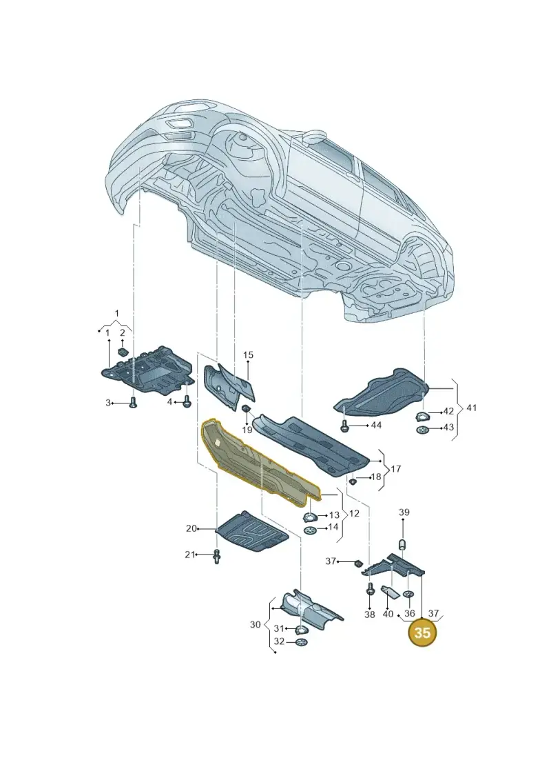 5QF825102 — Skoda Kodiaq (2017-2022) diagram 644825000, position 35