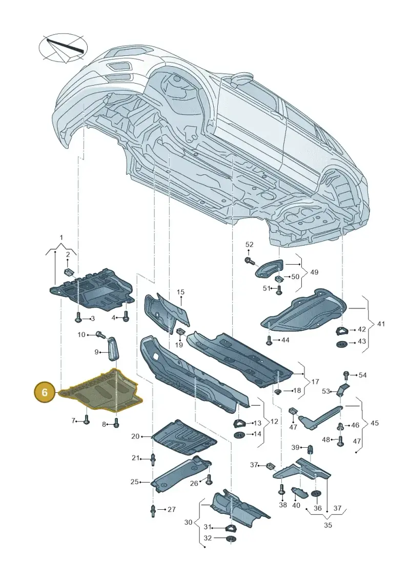 5QF825902C — Skoda Kodiaq (2016-2024) diagram 804825000, position 6